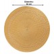 Lugar Americano 38cm Dourado Escuro Poliéster  